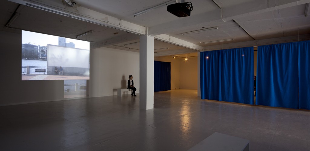 Stefan A. Pedersen Out of, In, On, and Off (installation view), 2012.