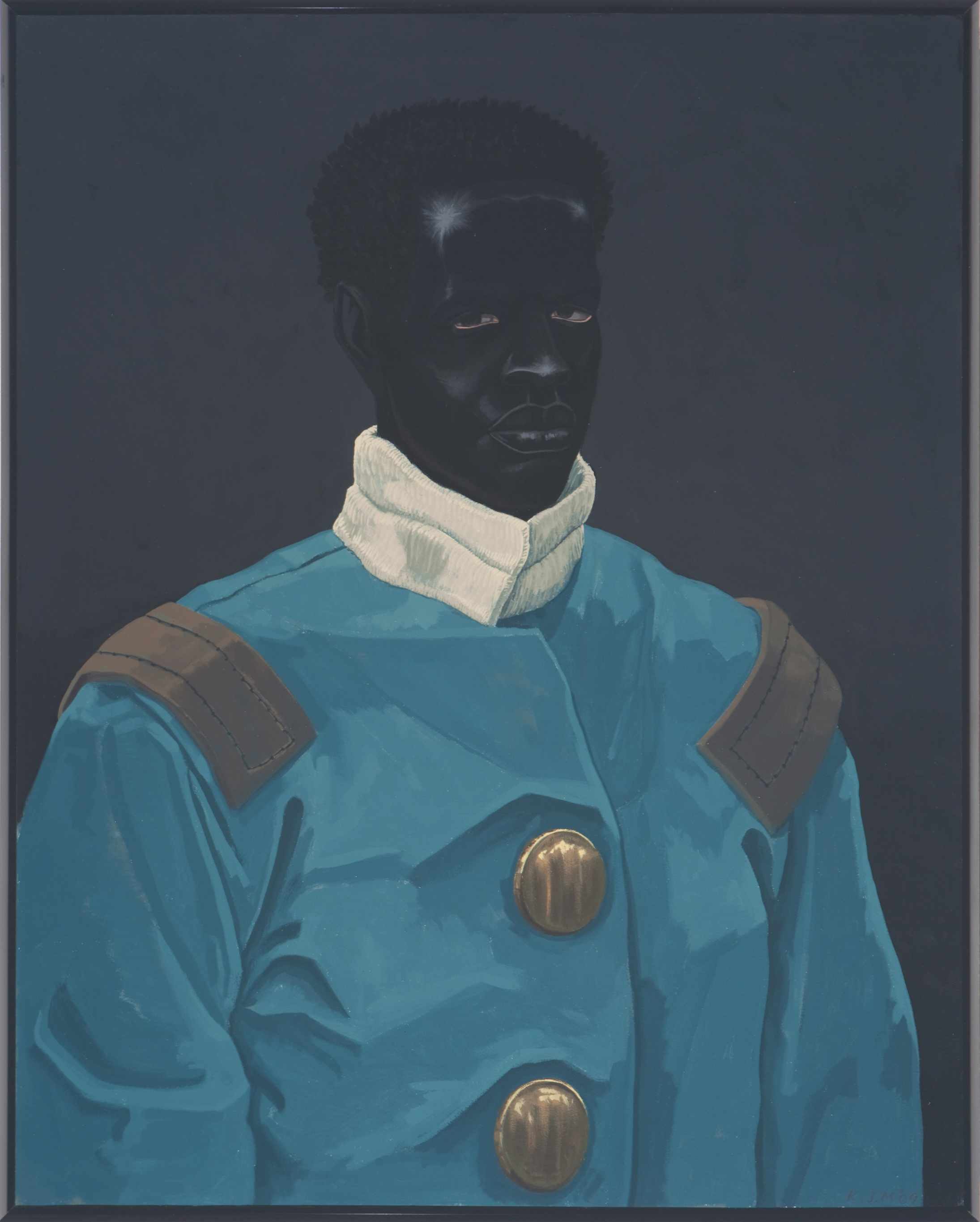 Kerry James Marshall, Believed  to be a Portrait of David Walker (Circa 1830), 2009, Courtesy The Deighton Collection, London_low