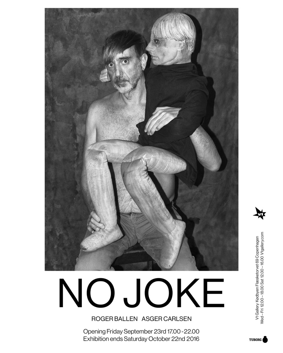 V1 Gallery presents: NO JOKE – an exhibition by Roger Ballen and Asger Carlsen